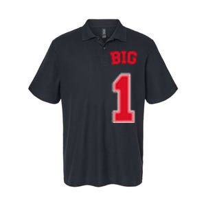 Football Big Little Sorority Reveal Big Sister Softstyle Adult Sport Polo