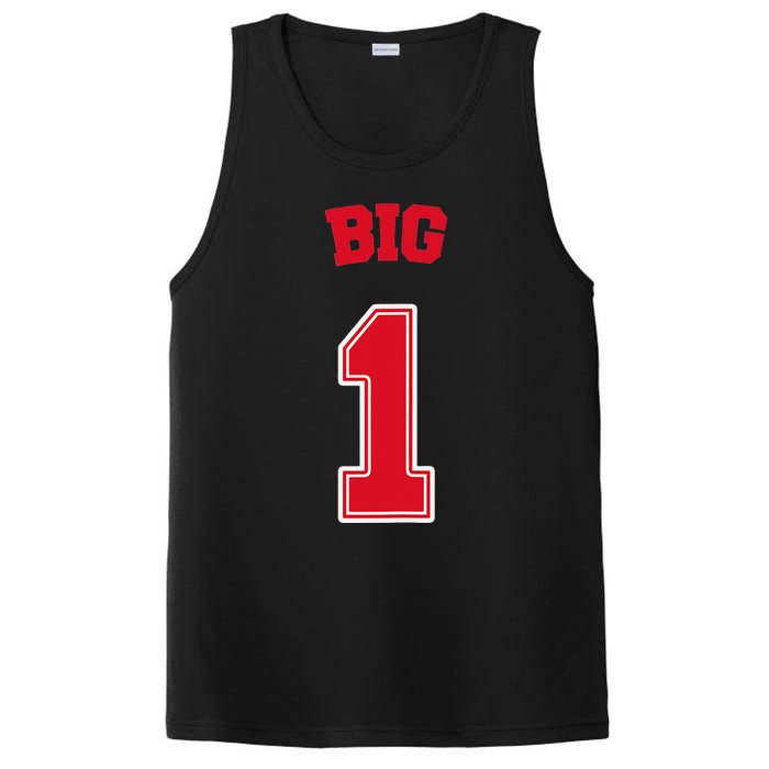 Football Big Little Sorority Reveal Big Sister PosiCharge Competitor Tank