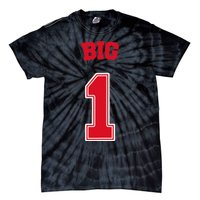 Football Big Little Sorority Reveal Big Sister Tie-Dye T-Shirt