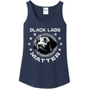 Funny Black Labs Matter Gift Kids Best Labrador Dog Lovers Ladies Essential Tank