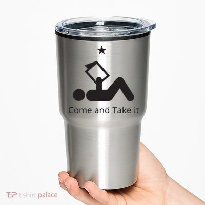 Funny Books Lovers Quote Come And Take It Tumbler