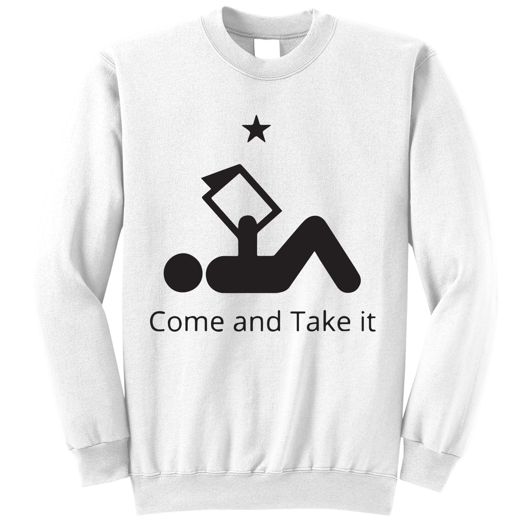 Funny Books Lovers Quote Come And Take It Sweatshirt