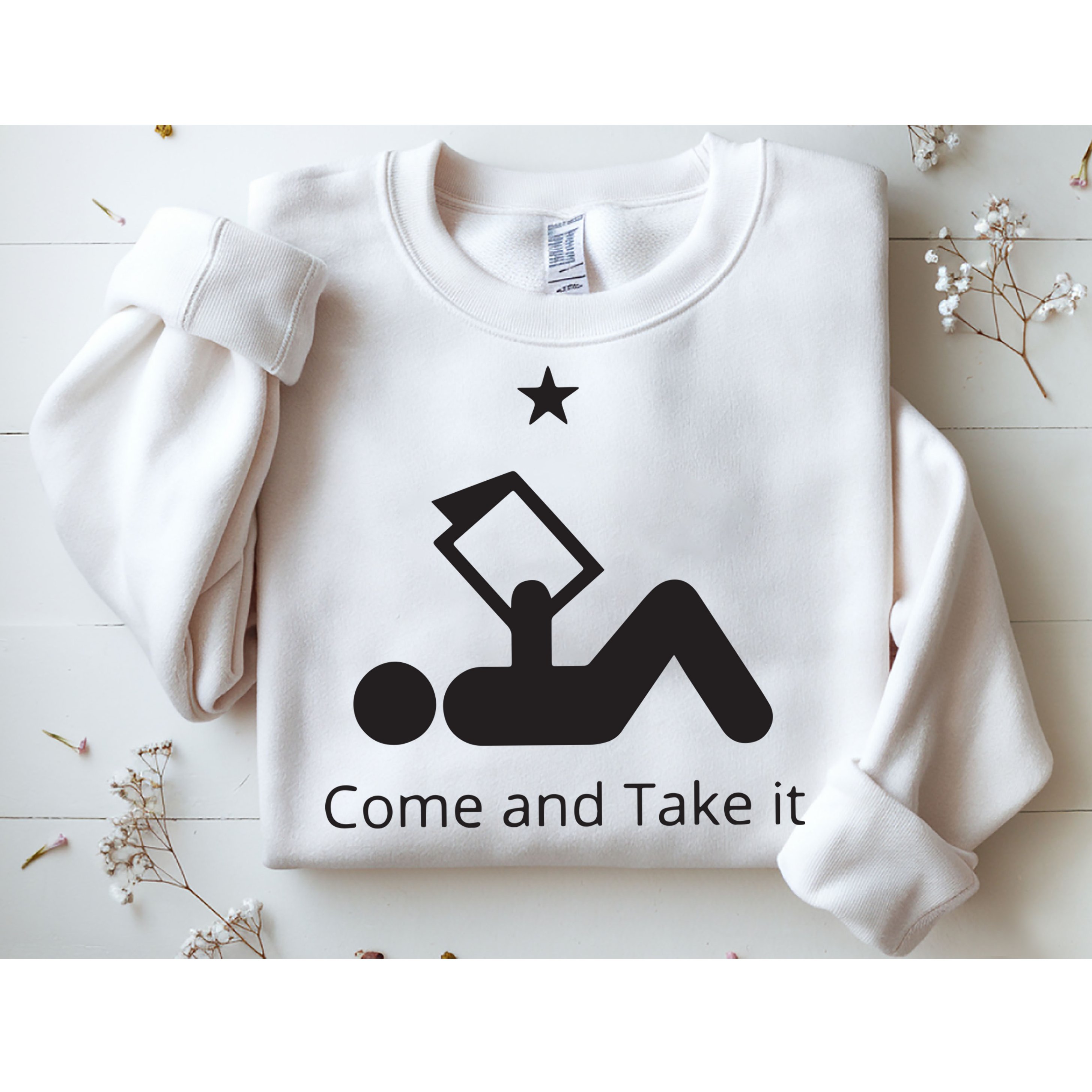 Funny Books Lovers Quote Come And Take It Sweatshirt