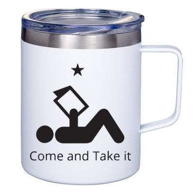 Funny Books Lovers Quote Come And Take It 12oz Stainless Steel Coffee Mug