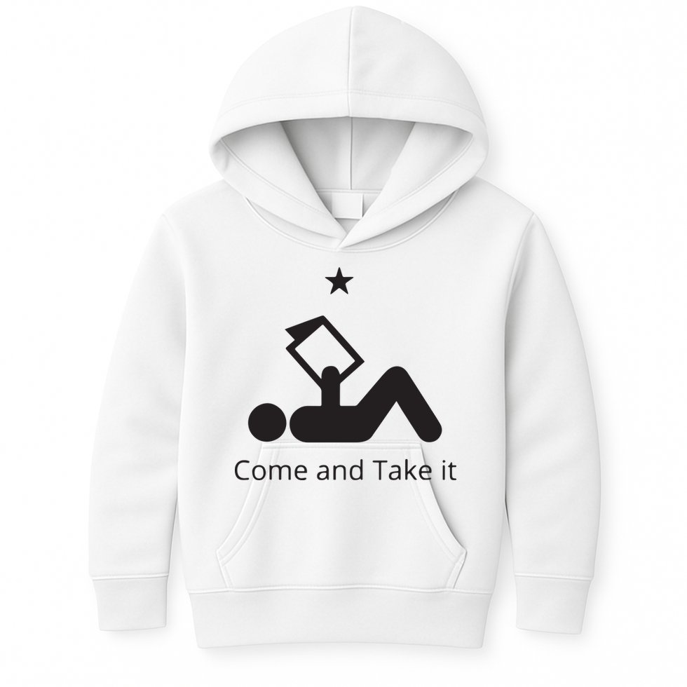 Funny Books Lovers Quote Come And Take It Kids Hoodie