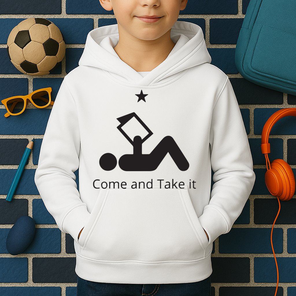 Funny Books Lovers Quote Come And Take It Kids Hoodie