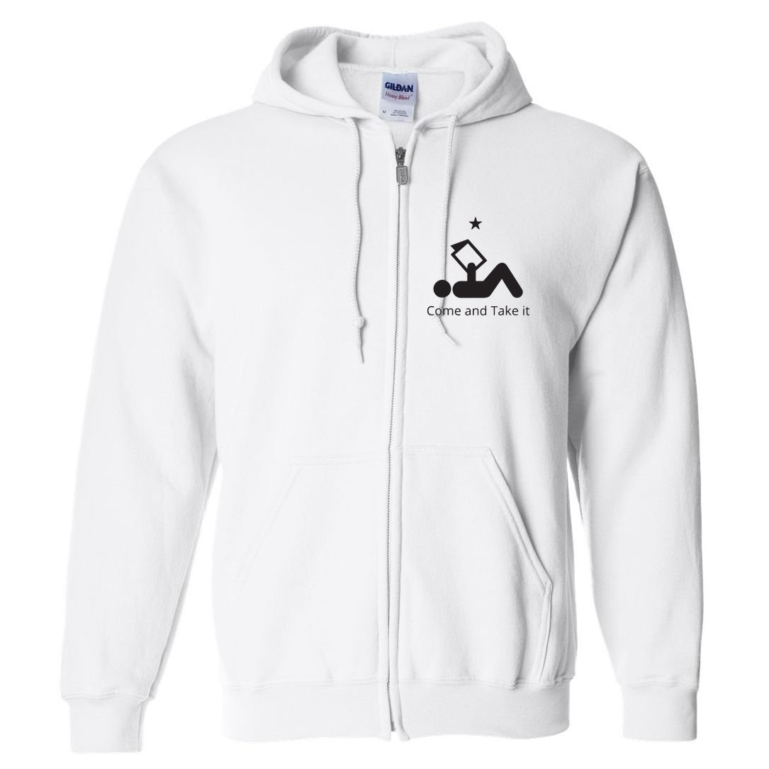 Funny Books Lovers Quote Come And Take It Full Zip Hoodie
