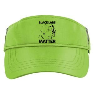 Funny Black Labs Matter Labrador Lab Men Women Adult Drive Performance Visor