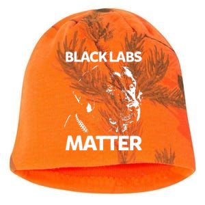 Funny Black Labs Matter Labrador Lab Men Women Kati - Camo Knit Beanie