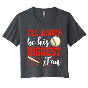 Funny Baseball Lover Game Day Game Day Gift Women's Crop Top Tee