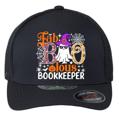 Fab Boo Lous Bookkeeper Funny Halloween Costume Flexfit Unipanel Trucker Cap