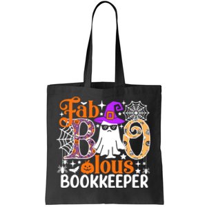 Fab Boo Lous Bookkeeper Funny Halloween Costume Tote Bag