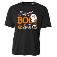 Fab Boo Lous Cute Ghost Halloween Cooling Performance Crew T-Shirt