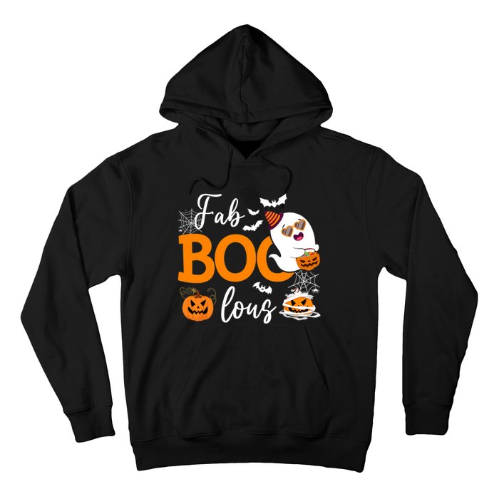 Fab Boo Lous Cute Ghost Halloween Hoodie