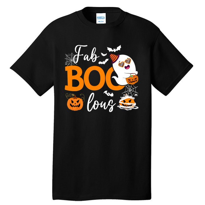 Fab Boo Lous Cute Ghost Halloween Tall T-Shirt