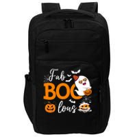 Fab Boo Lous Cute Ghost Halloween Impact Tech Backpack