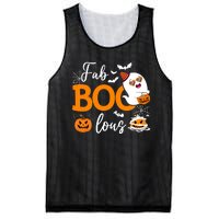 Fab Boo Lous Cute Ghost Halloween Mesh Reversible Basketball Jersey Tank