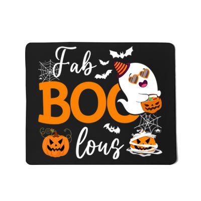 Fab Boo Lous Cute Ghost Halloween Mousepad