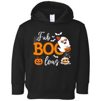 Fab Boo Lous Cute Ghost Halloween Toddler Hoodie