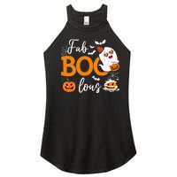 Fab Boo Lous Cute Ghost Halloween Women's Perfect Tri Rocker Tank