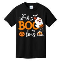 Fab Boo Lous Cute Ghost Halloween Kids T-Shirt