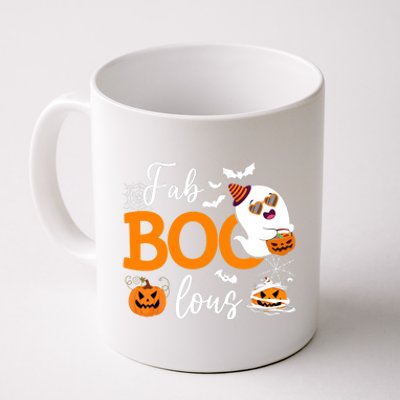 Fab Boo Lous Cute Ghost Halloween Coffee Mug