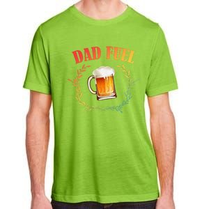 Funny Beer Lover Dad Fuel Adult ChromaSoft Performance T-Shirt