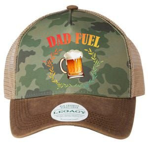 Funny Beer Lover Dad Fuel Legacy Tie Dye Trucker Hat