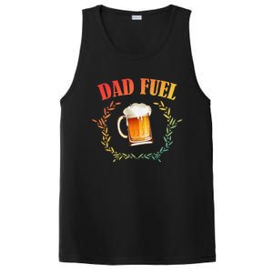 Funny Beer Lover Dad Fuel PosiCharge Competitor Tank