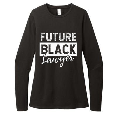 Future Black Lawyer Justice Law School  Womens CVC Long Sleeve Shirt