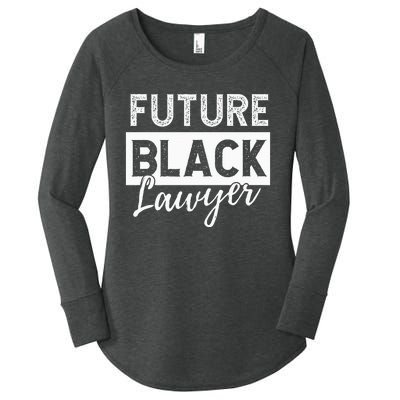 Future Black Lawyer Justice Law School  Women's Perfect Tri Tunic Long Sleeve Shirt