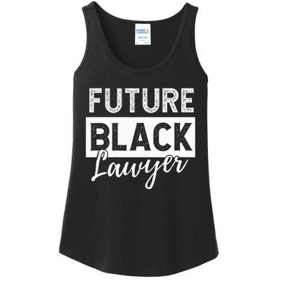 Future Black Lawyer Justice Law School  Ladies Essential Tank