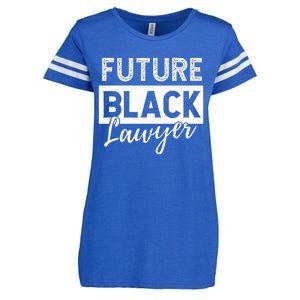 Future Black Lawyer Justice Law School  Enza Ladies Jersey Football T-Shirt