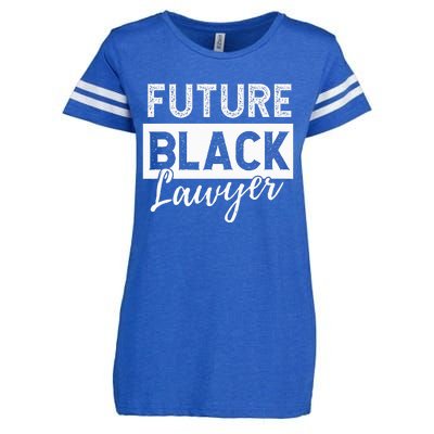 Future Black Lawyer Justice Law School  Enza Ladies Jersey Football T-Shirt