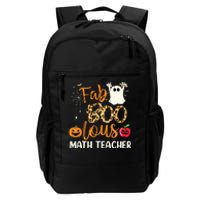 Fab Boo Lous Math Teacher Leopard Spooky Halloween Costume Daily Commute Backpack