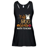 Fab Boo Lous Math Teacher Leopard Spooky Halloween Costume Ladies Essential Flowy Tank