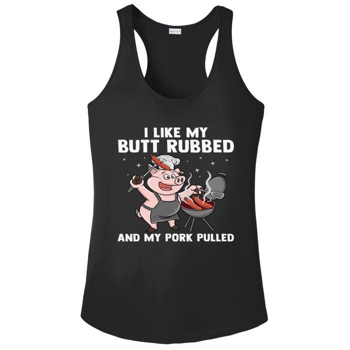 Funny BBQ Lover Grilling Barbecue  Ladies PosiCharge Competitor Racerback Tank