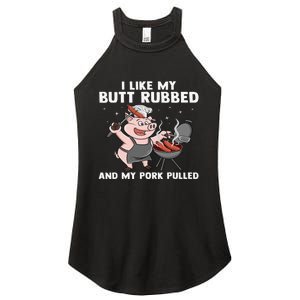 Funny BBQ Lover Grilling Barbecue  Women's Perfect Tri Rocker Tank