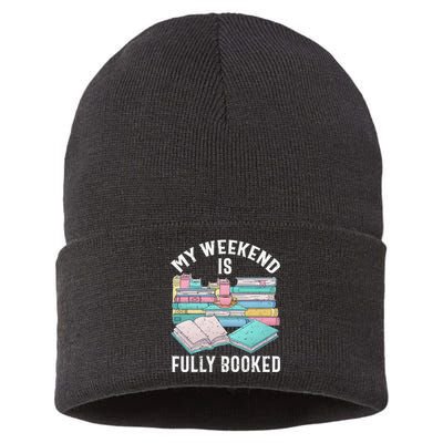 Funny Book Lover Reading Lover Sustainable Knit Beanie