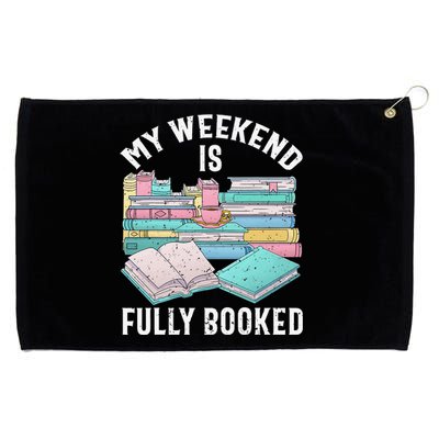 Funny Book Lover Reading Lover Grommeted Golf Towel