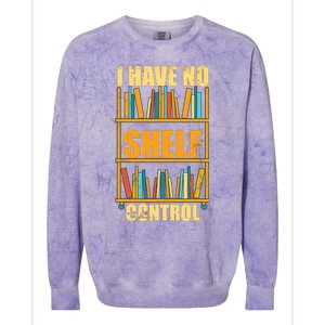 Funny Bookworm Library Librarian Book Nerd Gift Reading Colorblast Crewneck Sweatshirt