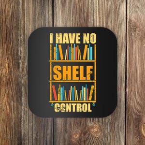 Funny Bookworm Library Librarian Book Nerd Gift Reading Coaster