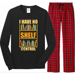 Funny Bookworm Library Librarian Book Nerd Gift Reading Long Sleeve Pajama Set