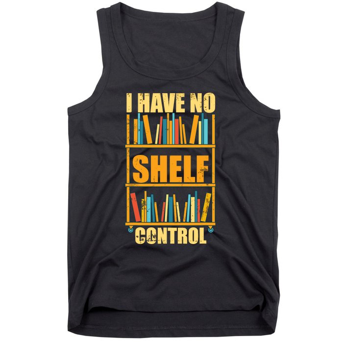 Funny Bookworm Library Librarian Book Nerd Gift Reading Tank Top