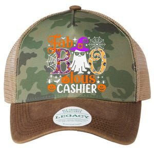 Fab Boo Lous Cashier Funny Halloween Legacy Tie Dye Trucker Hat