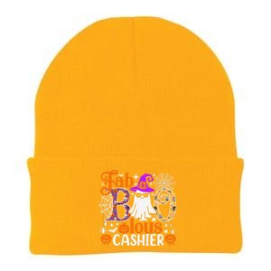 Fab Boo Lous Cashier Funny Halloween Knit Cap Winter Beanie