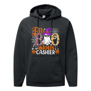 Fab Boo Lous Cashier Funny Halloween Performance Fleece Hoodie