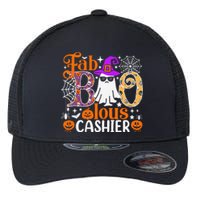 Fab Boo Lous Cashier Funny Halloween Flexfit Unipanel Trucker Cap