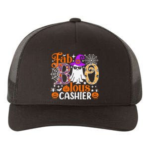 Fab Boo Lous Cashier Funny Halloween Yupoong Adult 5-Panel Trucker Hat