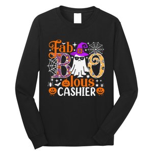 Fab Boo Lous Cashier Funny Halloween Long Sleeve Shirt